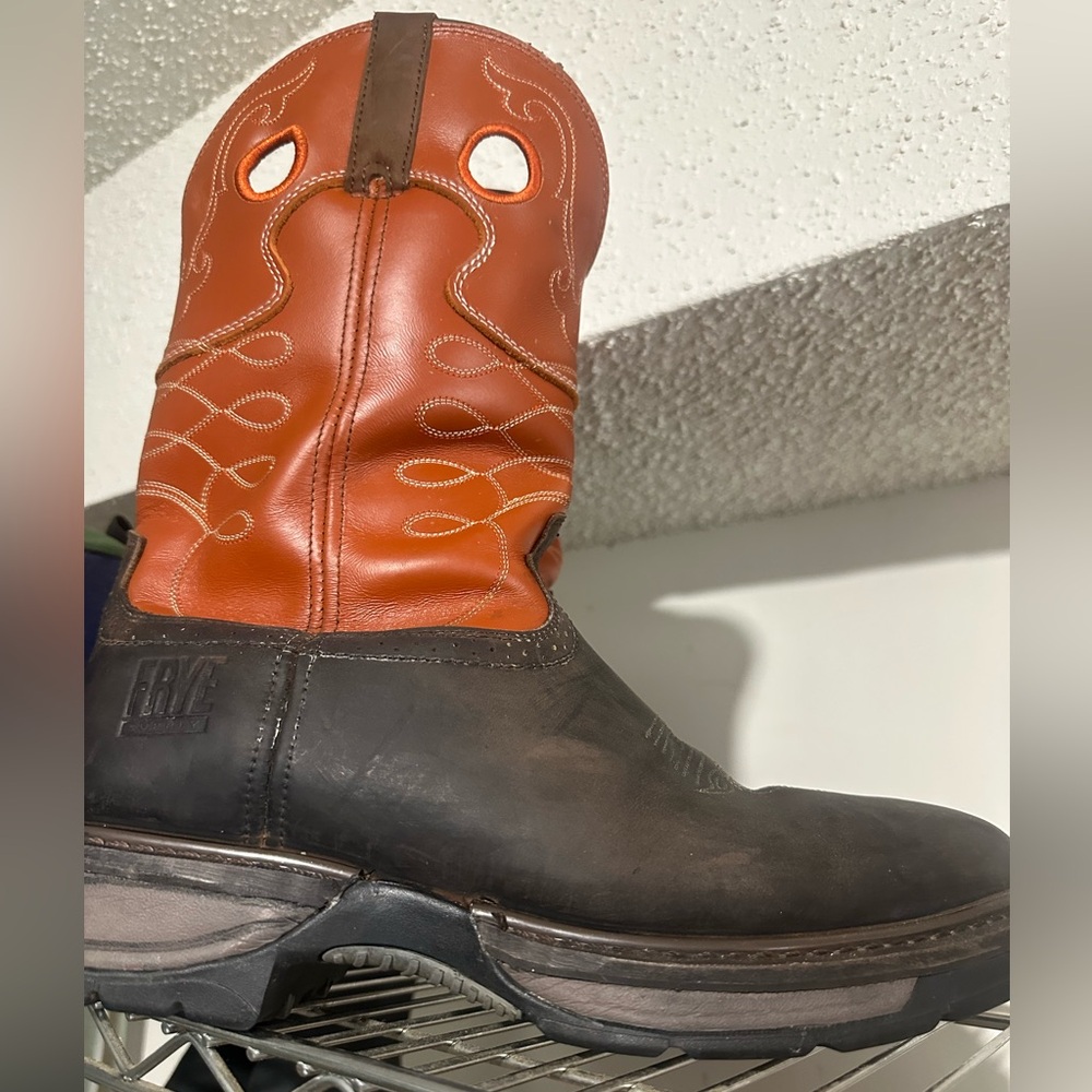 Frye Hard Toe Boots